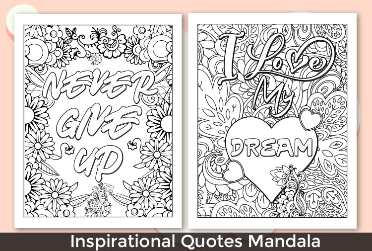 Download Design Mandala Quotes Coloring Book Pages For Amazon Kdp By Tech State Fiverr