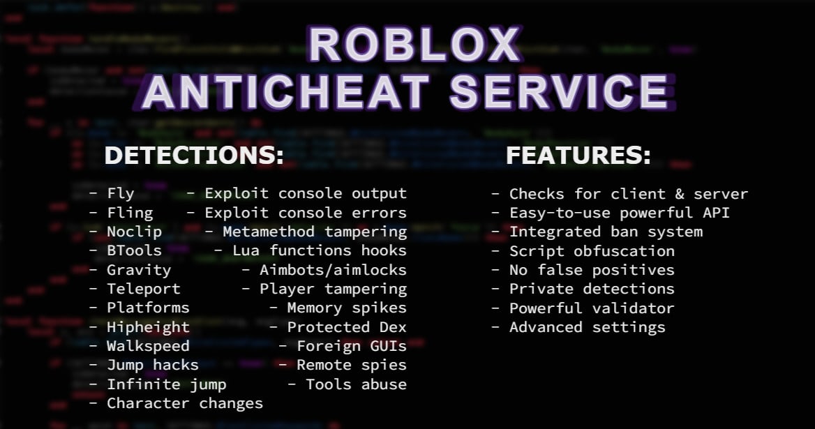Make a strong anticheat for your roblox game by Qualityseal