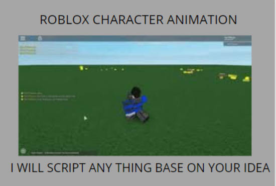 Do Roblox Scripting And Character Animation By Frank Lua Fiverr - how to script an animation on roblox