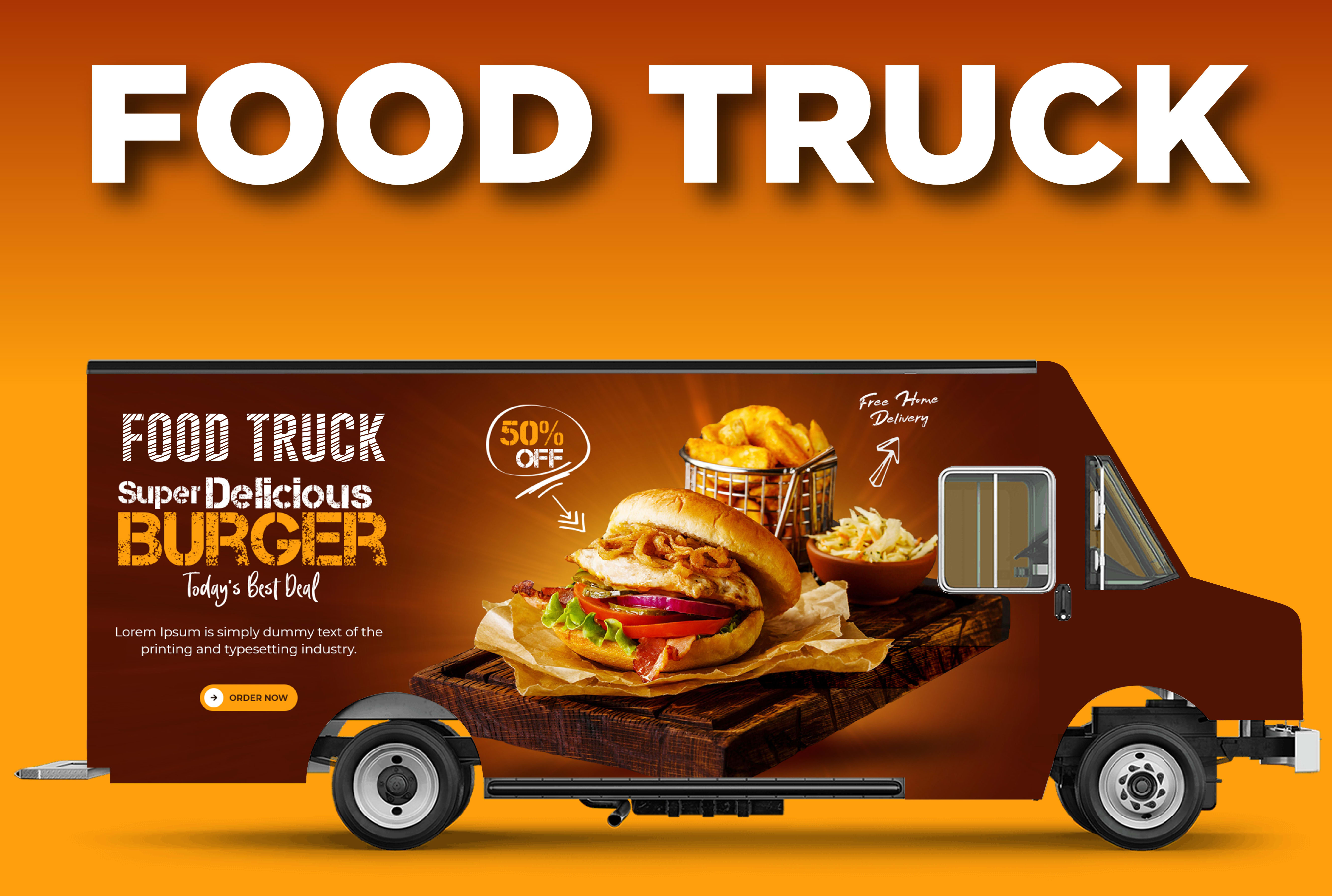 Food Truck Wrap Design Online Free Design Talk