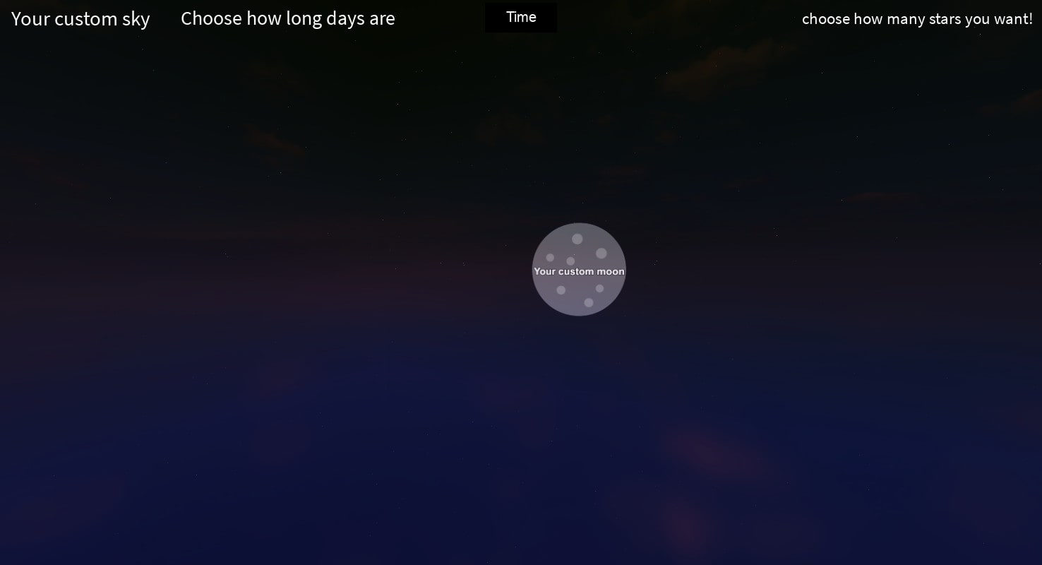 Make A Day Night Cycle With Functions In Your Roblox Game By Zupersaile Fiverr - how to make your roblox game day and not night