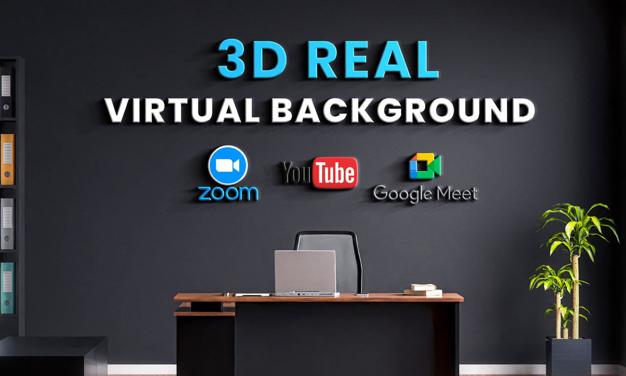 Design realistic virtual background in 2 hours by Koyzstudio | Fiverr