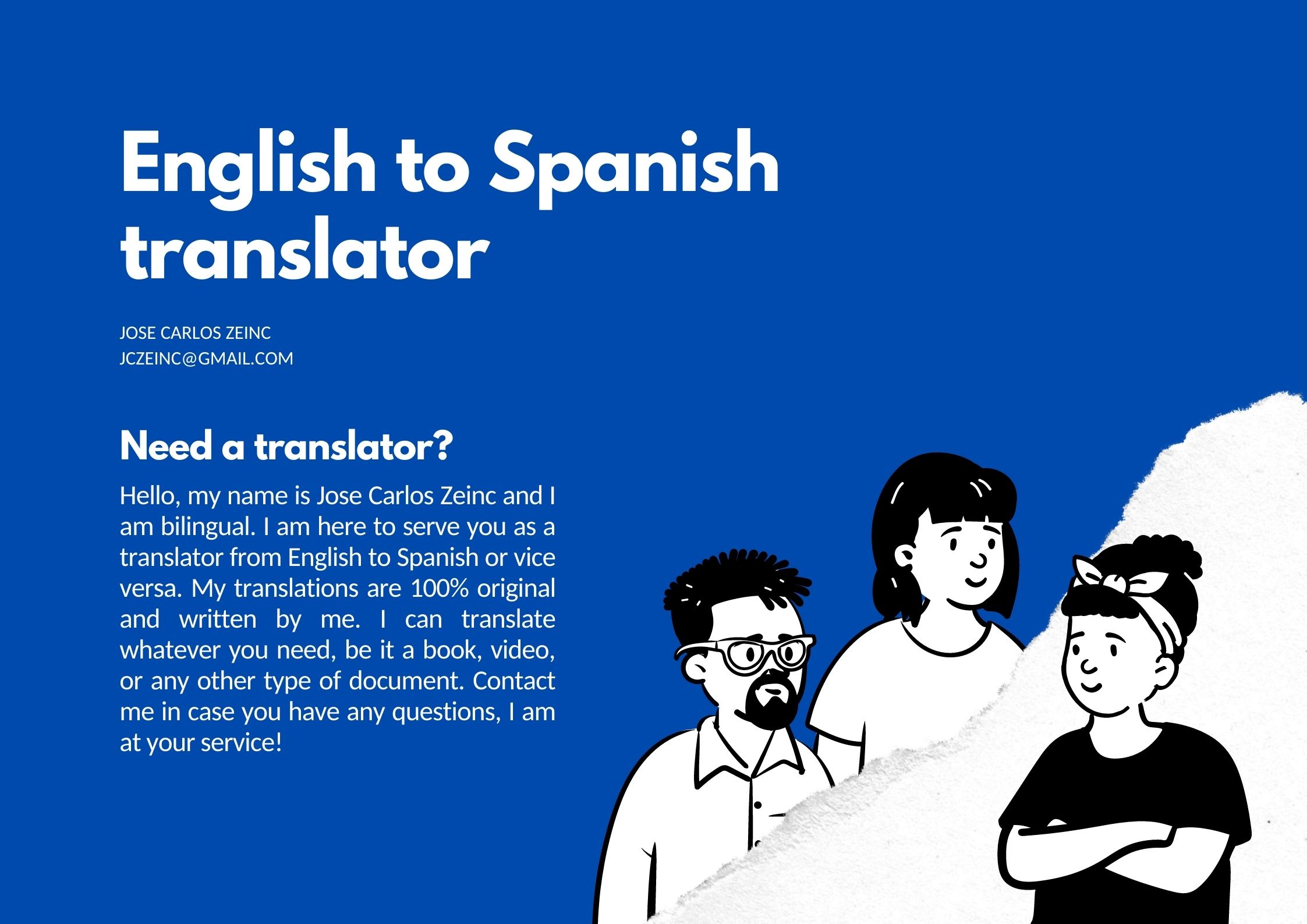 Translate English To Spanish Or Vice Versa By Josezeinc Fiverr