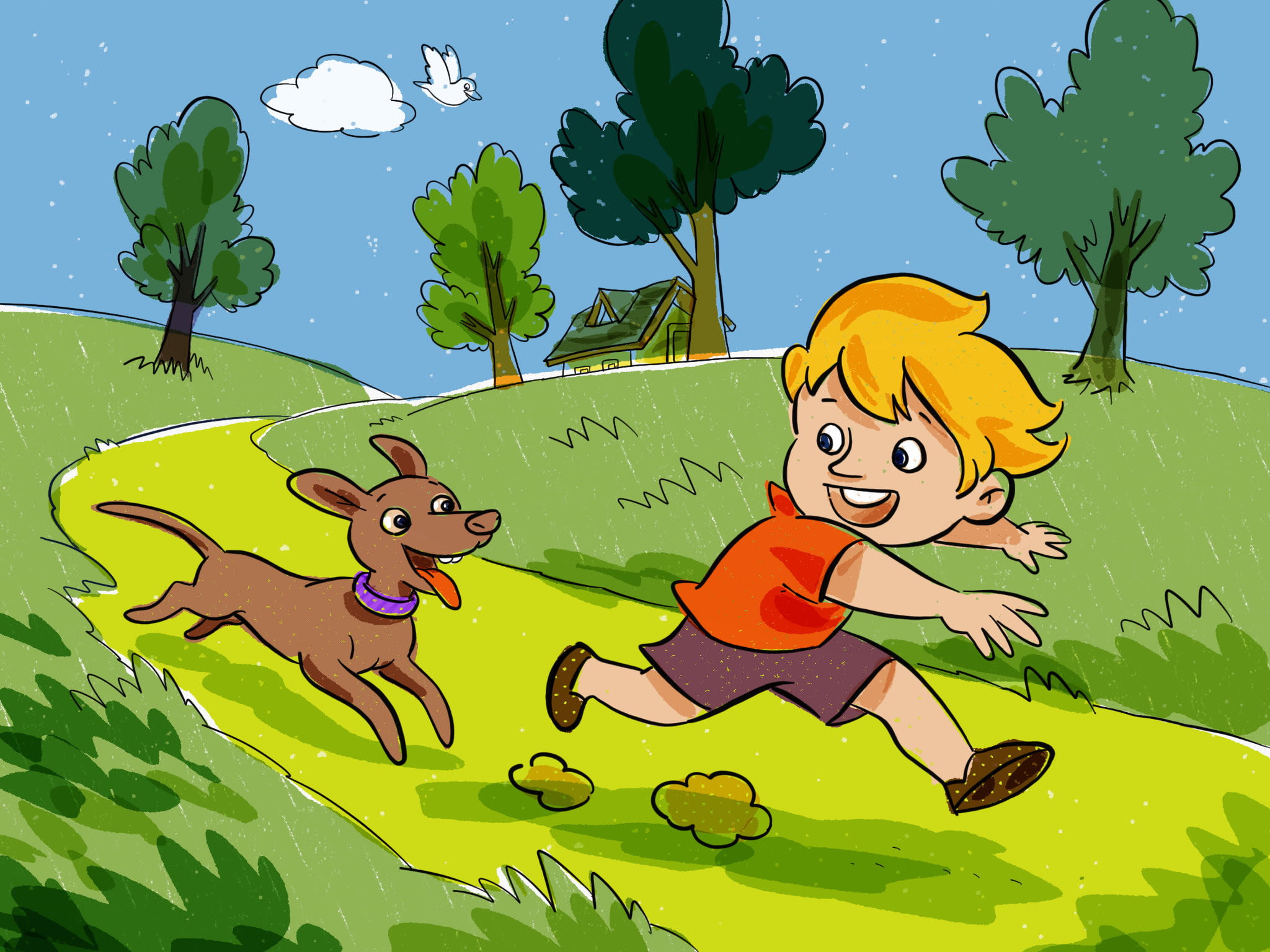 Draw amazing kids book illustration or cartoon for amazon kindle by  Honeybooks | Fiverr