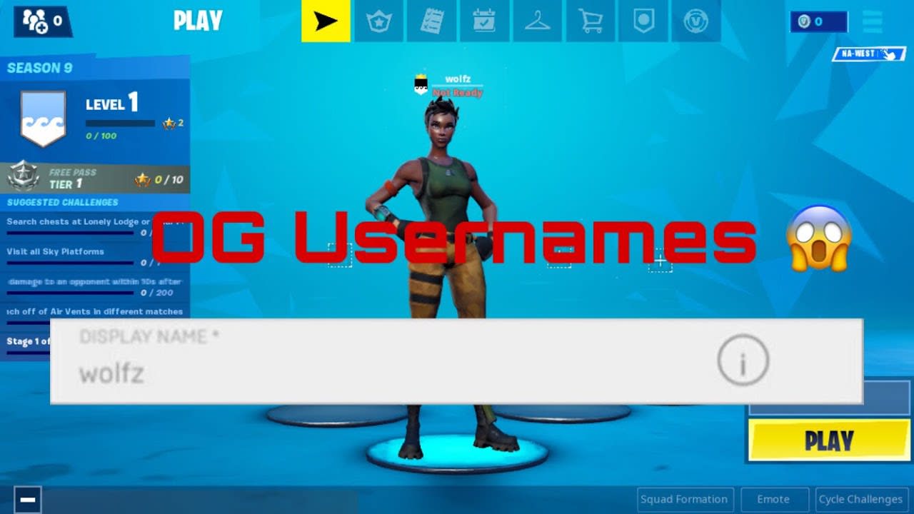 Username In Fortnite Give You Any Fortnite Username You Want By Fwinxyoutube Fiverr