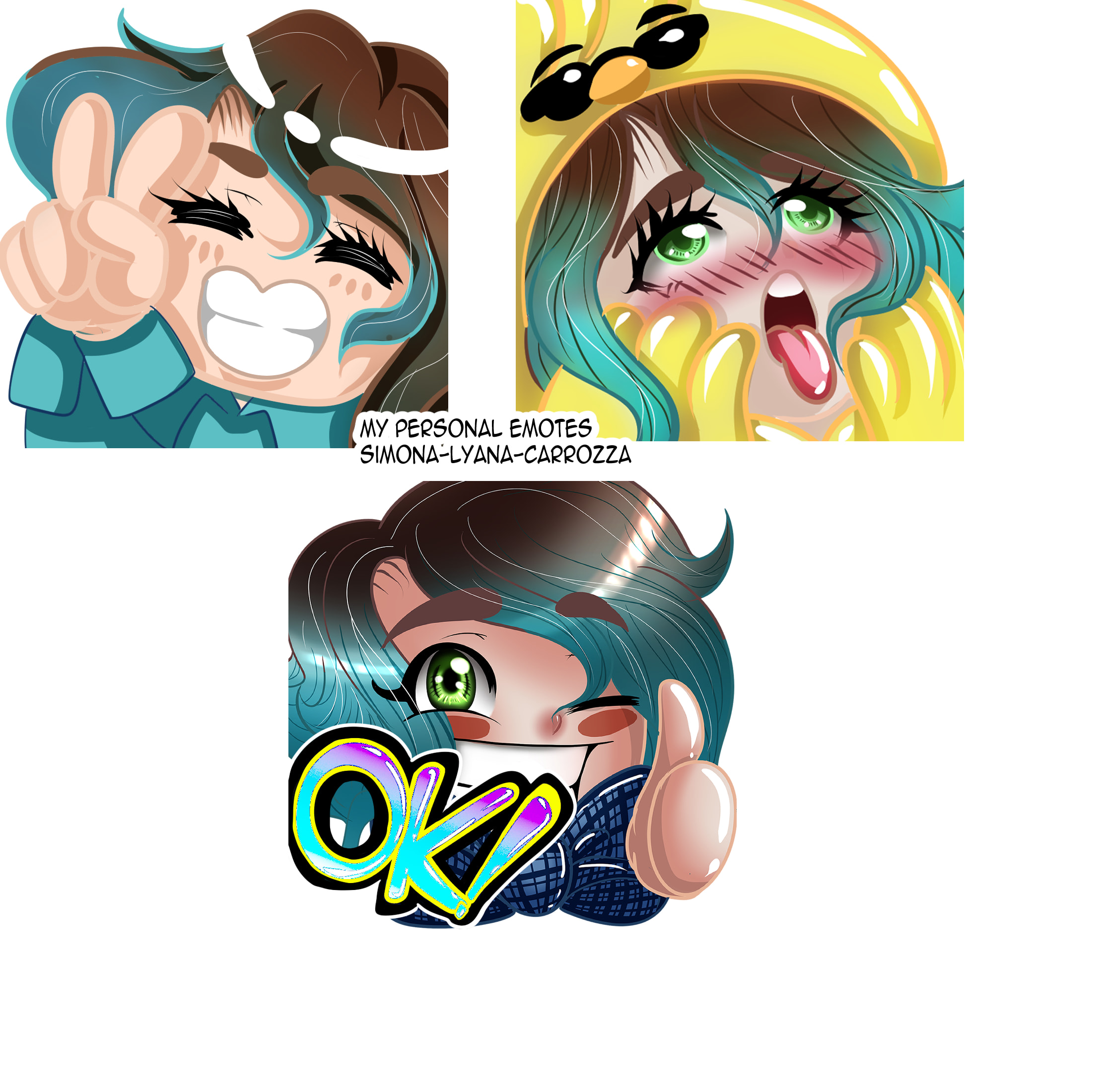 Draw Emote For Twitch Or Youtube Channel By Simonalyana Fiverr