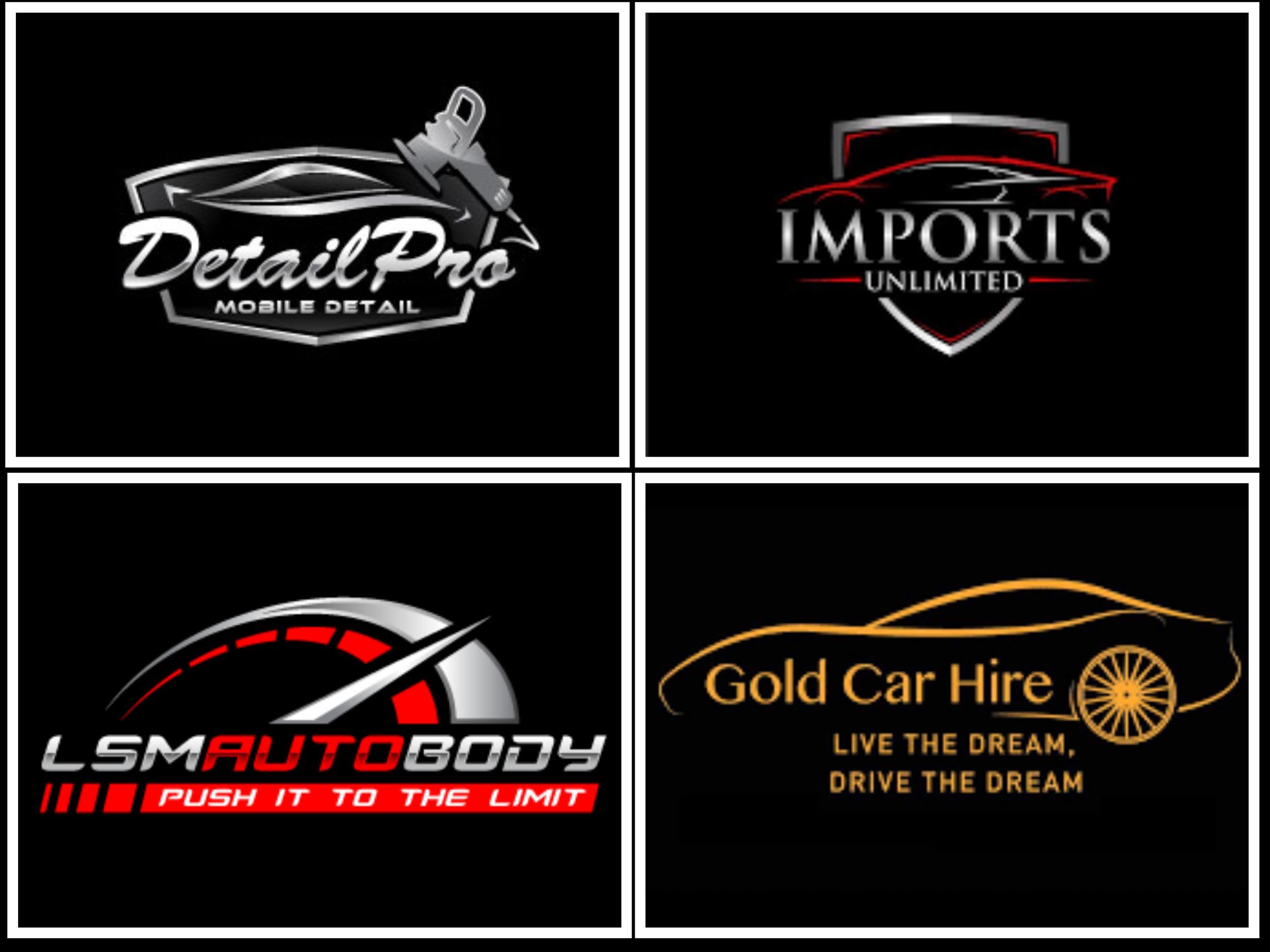 Design Auto Dealership Auto Detailing And Spare Parts Logo By Danydesigns Fiverr