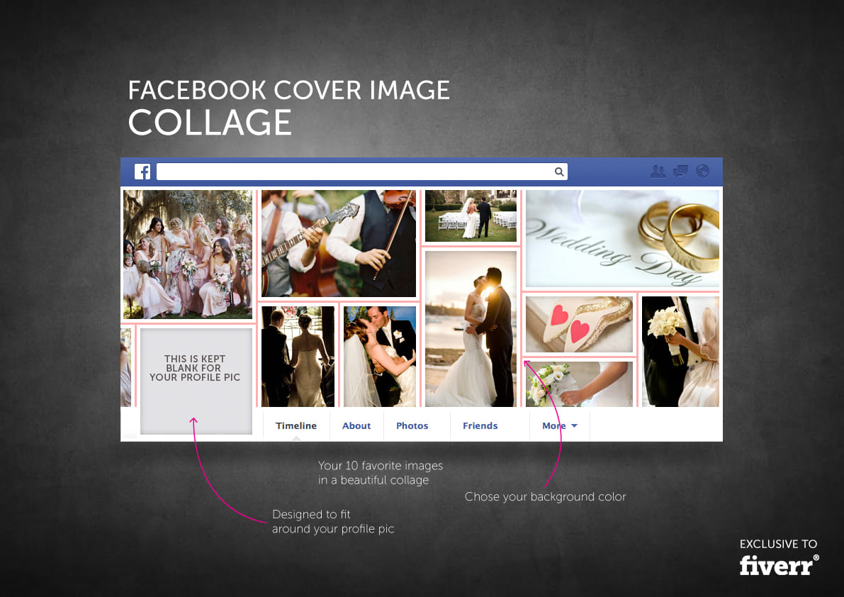 Create A Beautiful Facebook Cover Image Collage By Acdev101 Fiverr