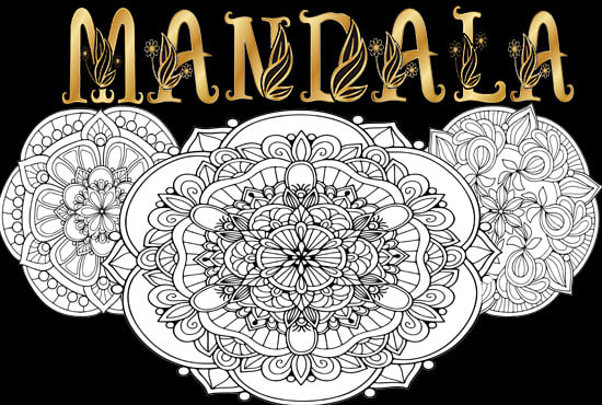 Download Mandala Coloring Pages For Amazon Kdp By Fslrcoz Fiverr