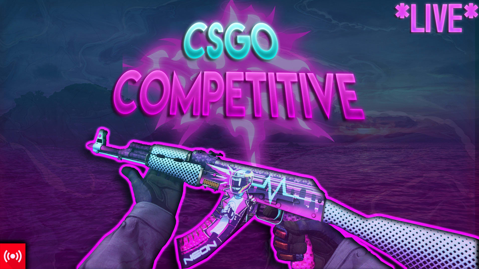 design a csgo thumbnail or wallpaper