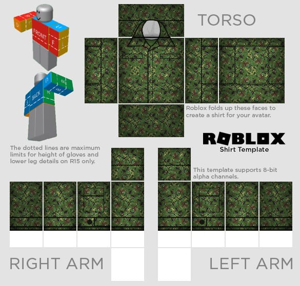 roblox skins army shirt template  Roblox shirt, Shirt template, Army shirts