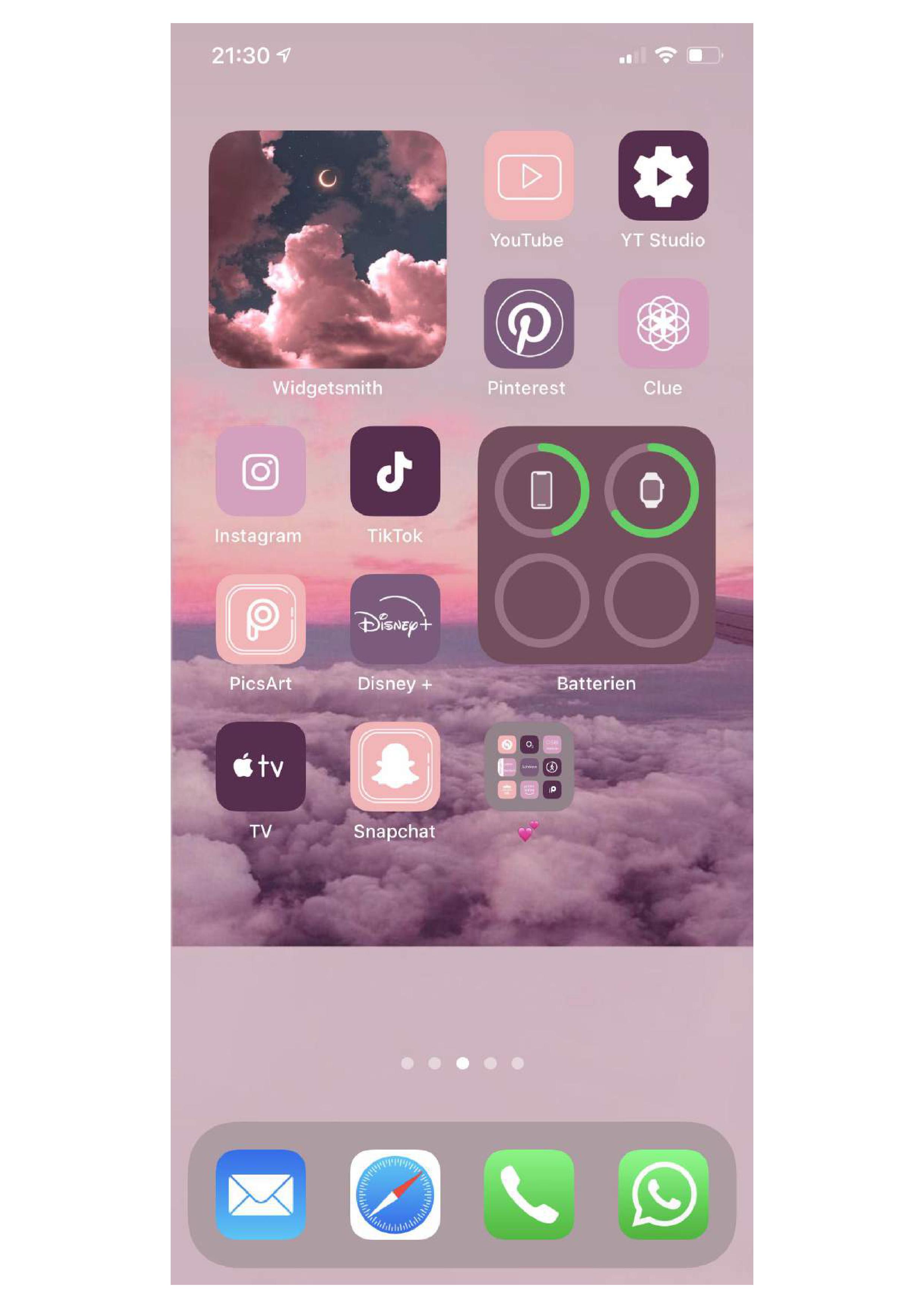 Personalised iphone wallpaper with icons by Angelangelika | Fiverr