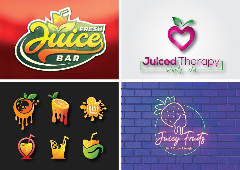 Design smoothies and juice bar fruit restaurant logo by Maxjohnson1 | Fiverr