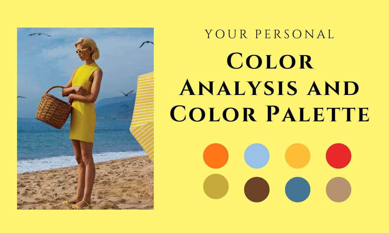 Do your color analysis and make your personal color palette by