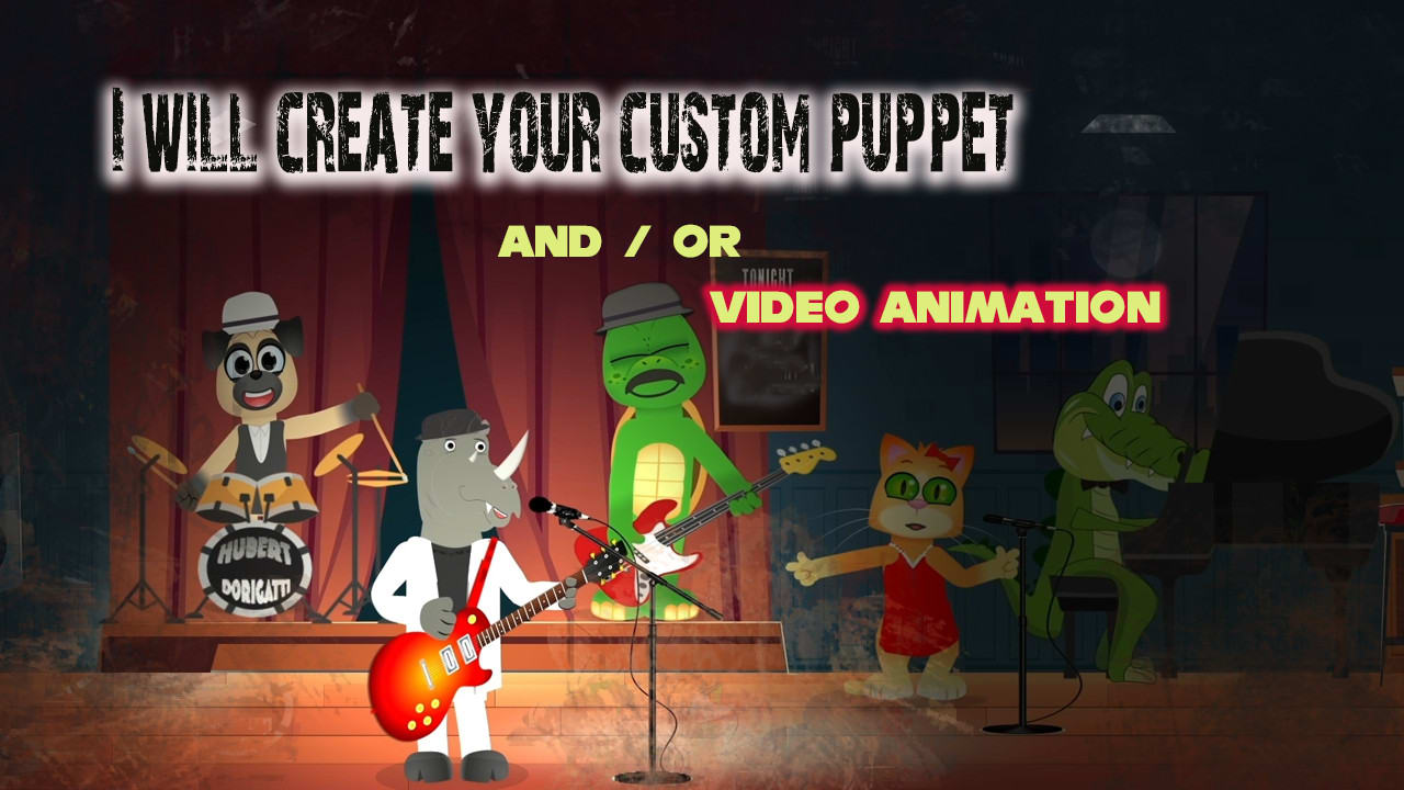 Create an adobe character animator puppet rig by Alejandrodestef | Fiverr