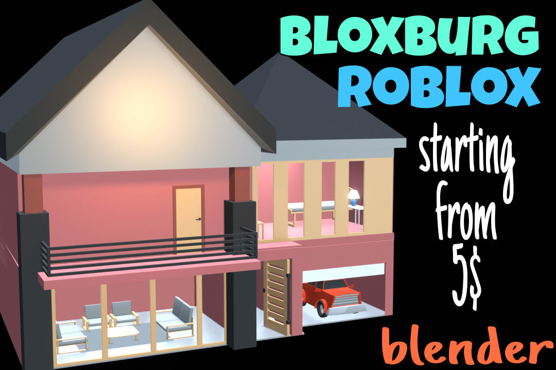 Create house, map, shops, buildings for roblox by Shmuhammadhamza