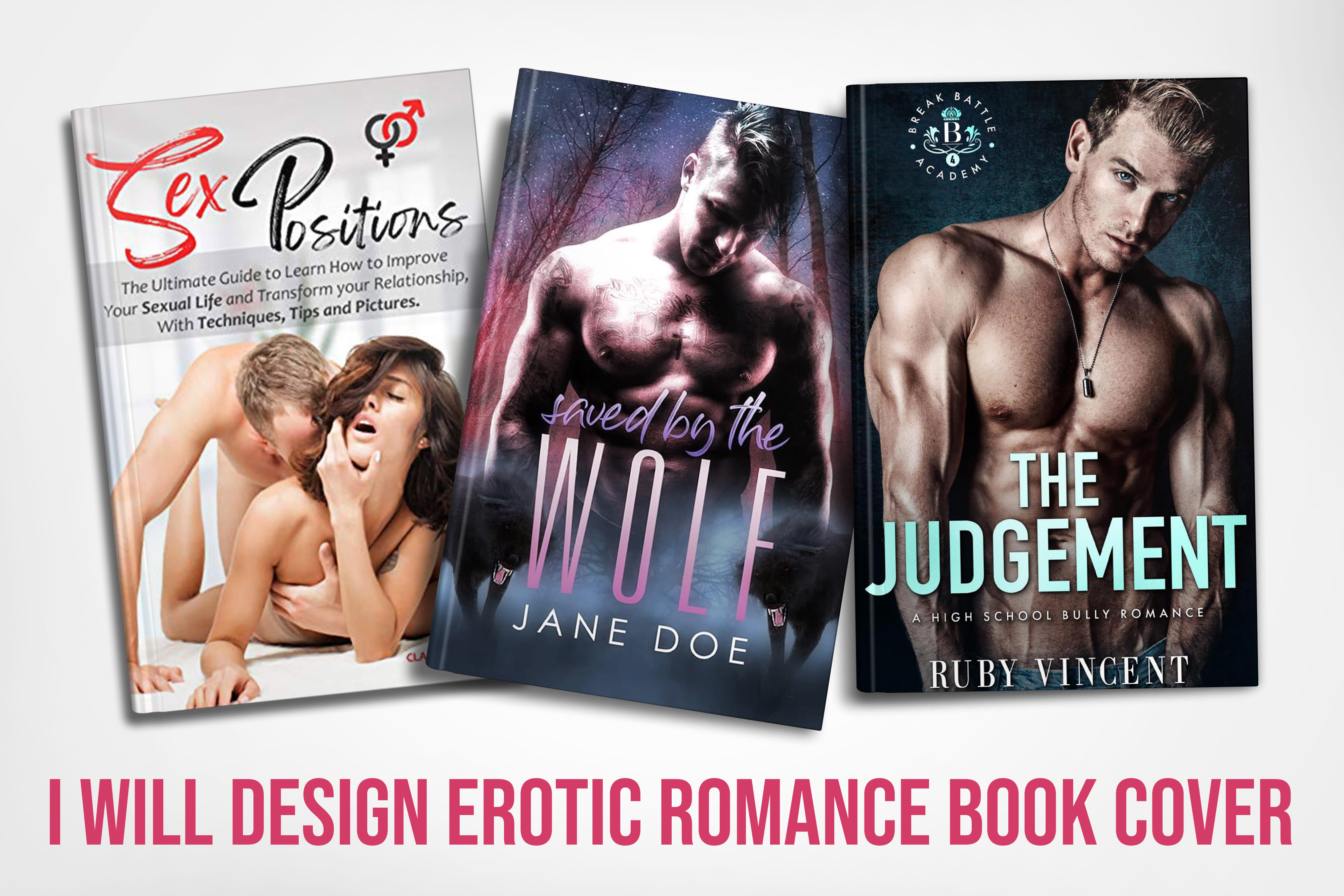 Design erotic romance book cover or ebook cover design in 6 hrs by  Saif_studio9 | Fiverr