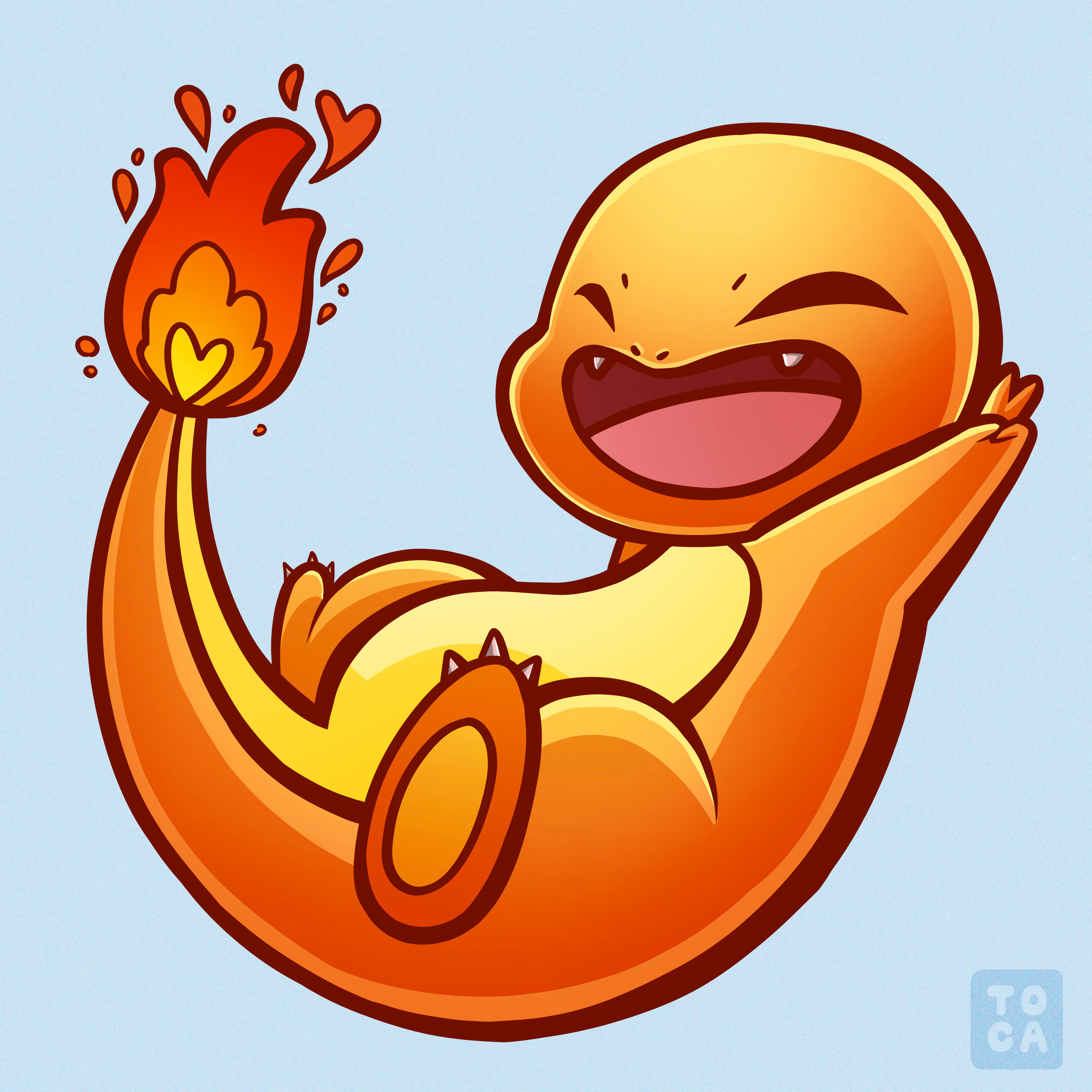 Cute Charmander Drawing
