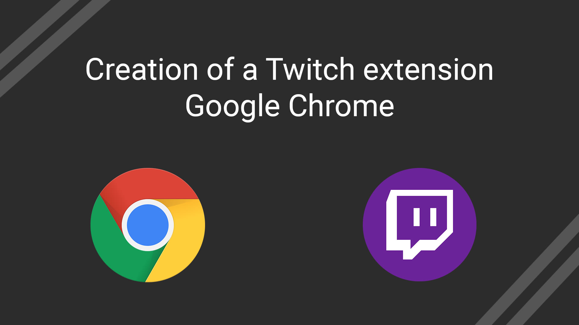 Create A Twitch Extension For Google Chrome By Killian Dev85 Fiverr
