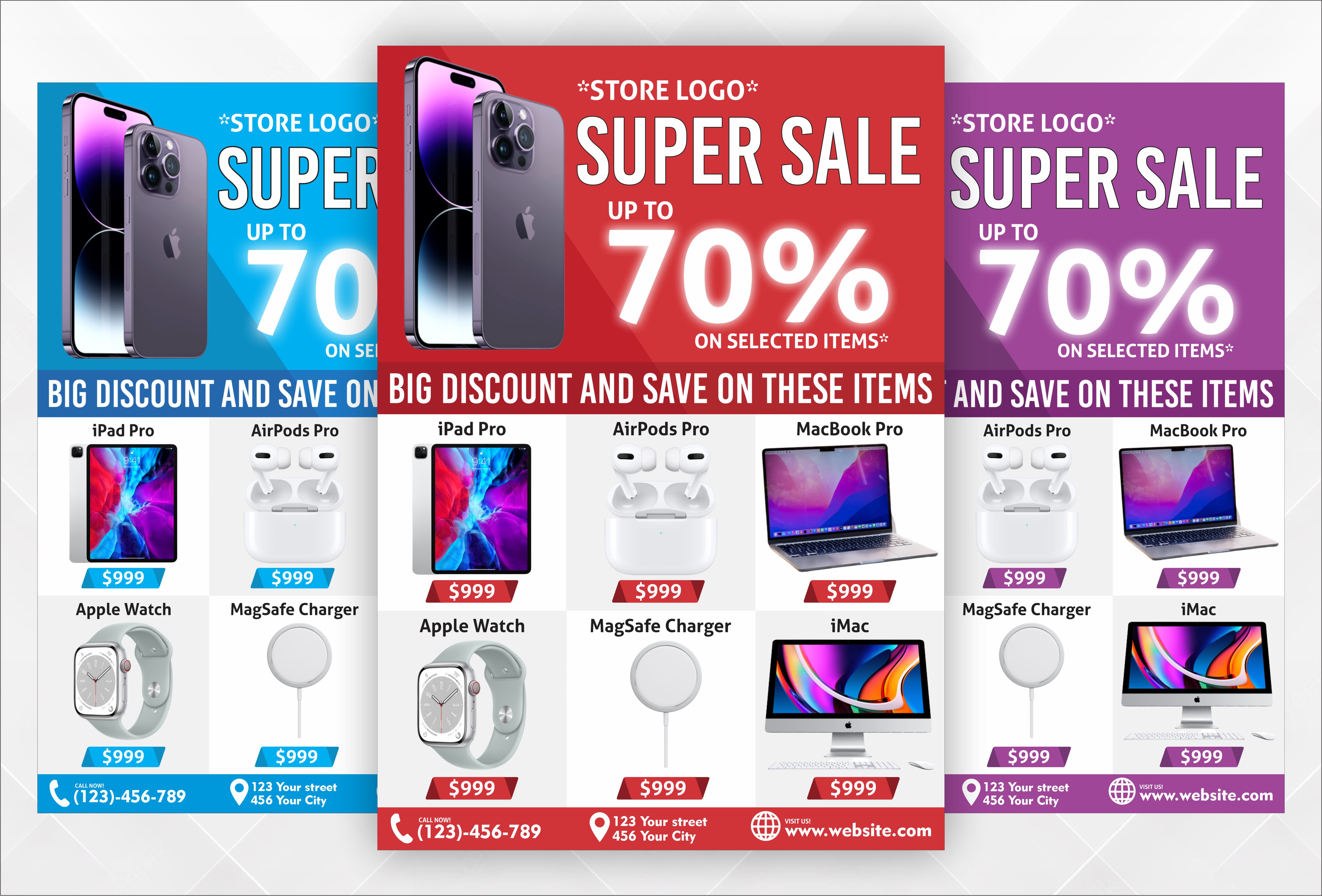 Product Promotional Sale Flyer