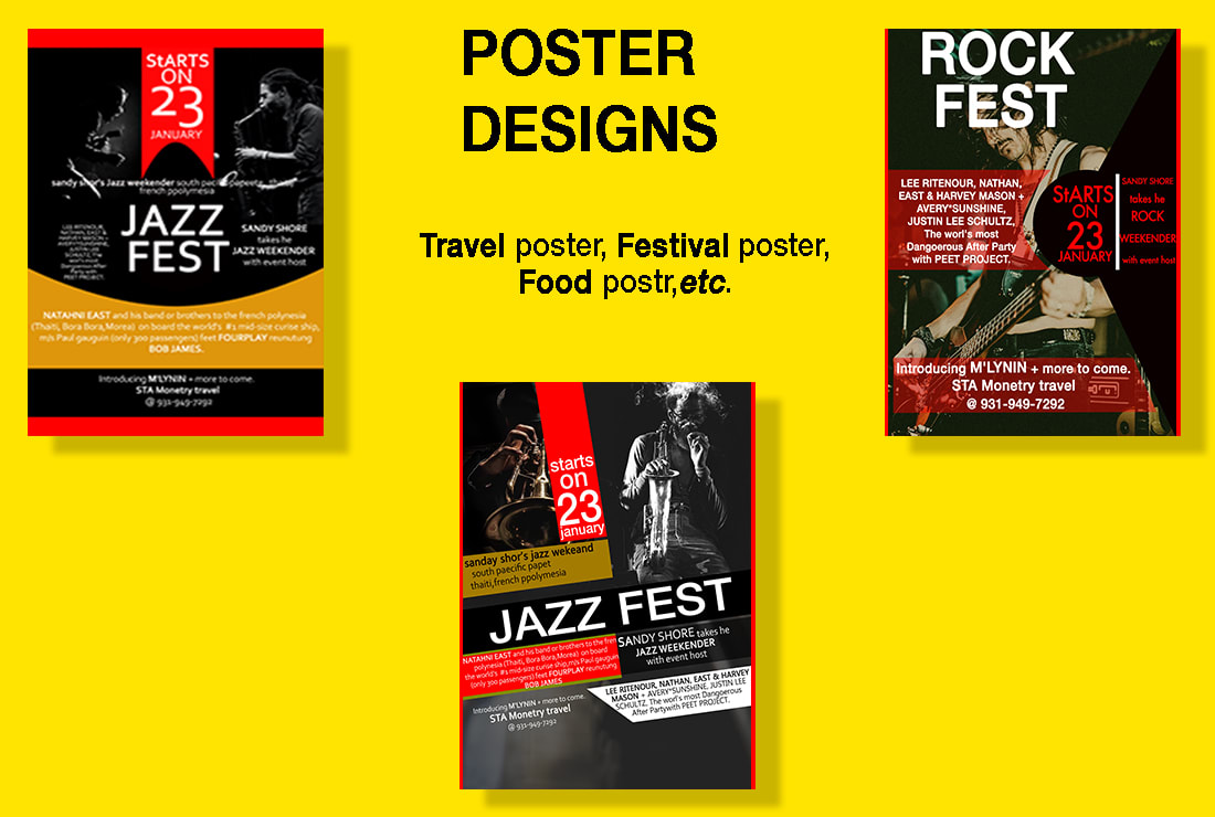 Design concert, sports, and festival, poster or flyer by Kaminiz | Fiverr