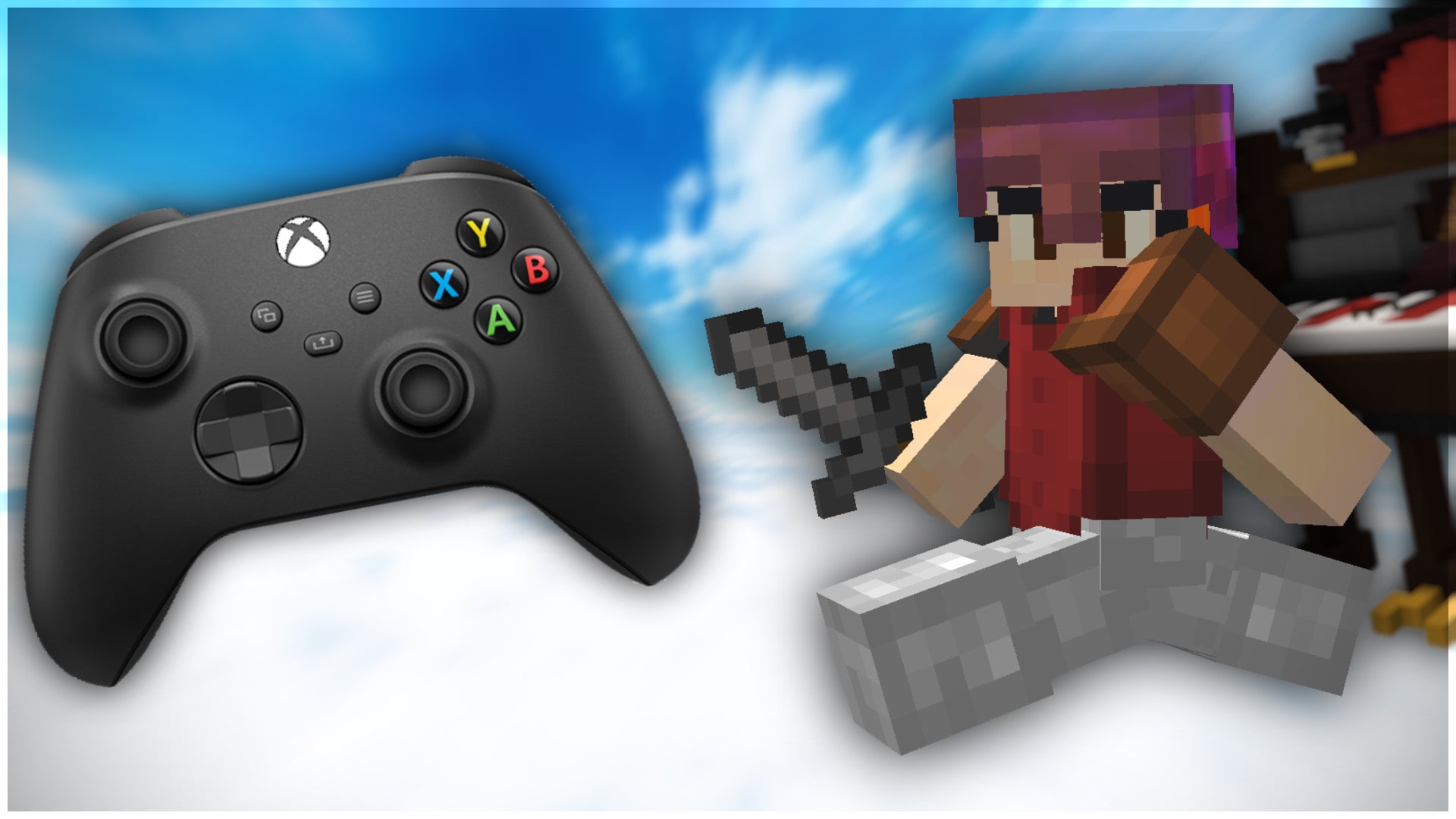 Make A Thumbnail Of Minecraft Pvp By Granular Fiverr