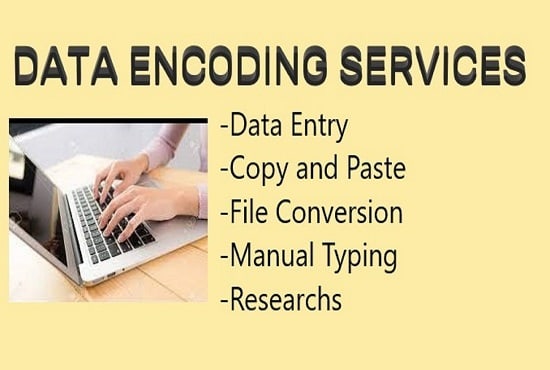 Online job store encoder typist