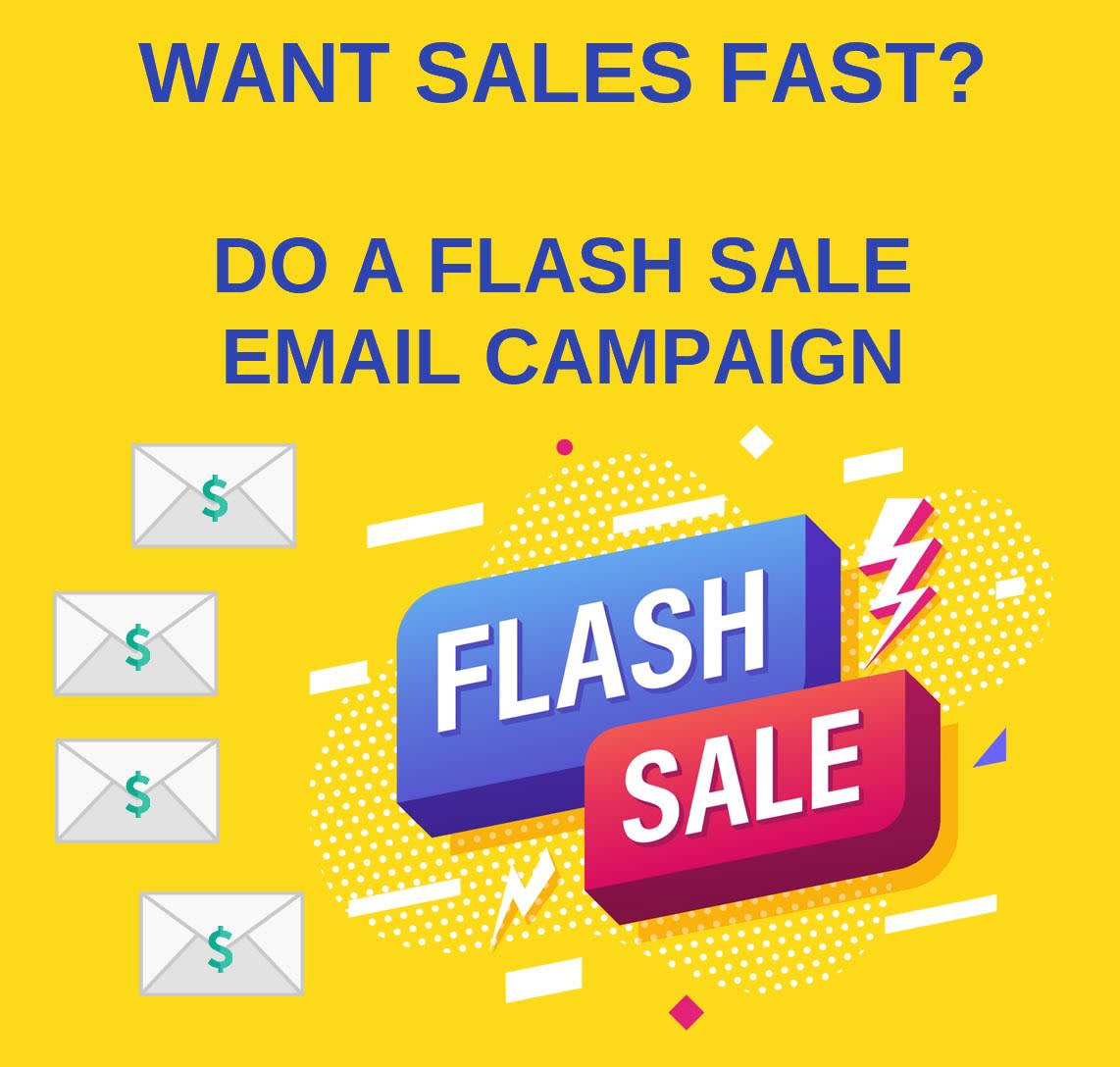 Write Flash Sale Email Campaign By Searchmarketpro Fiverr