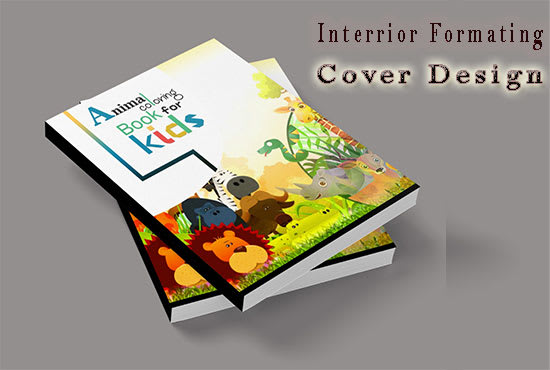 Download Design Children Coloring Book Cover And Interior For Amazon By Jibonboss Fiverr