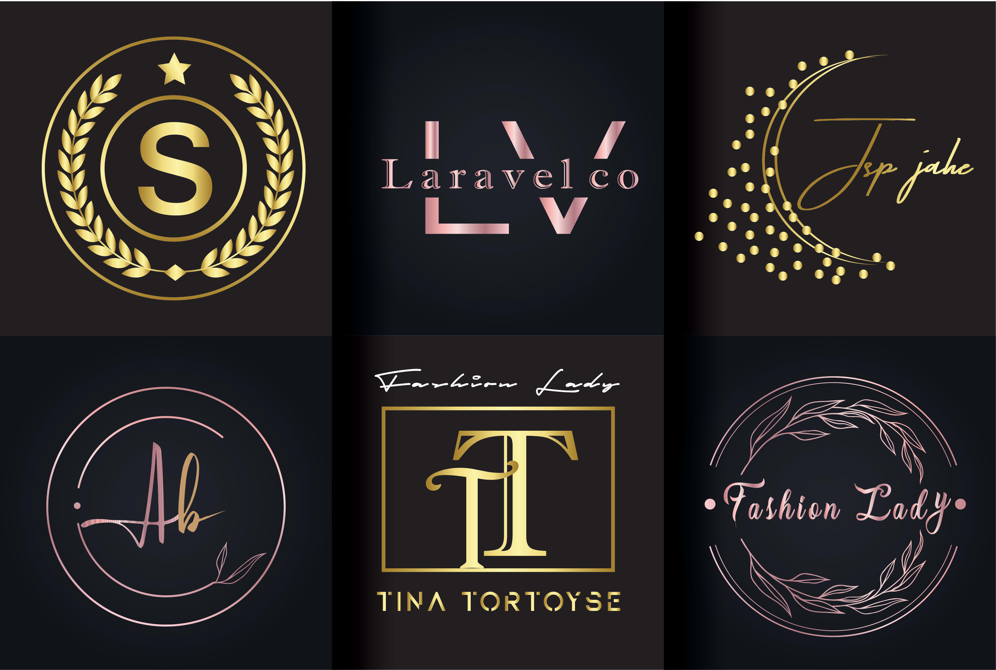 Premium Vector  Luxury signature logo design initial lv