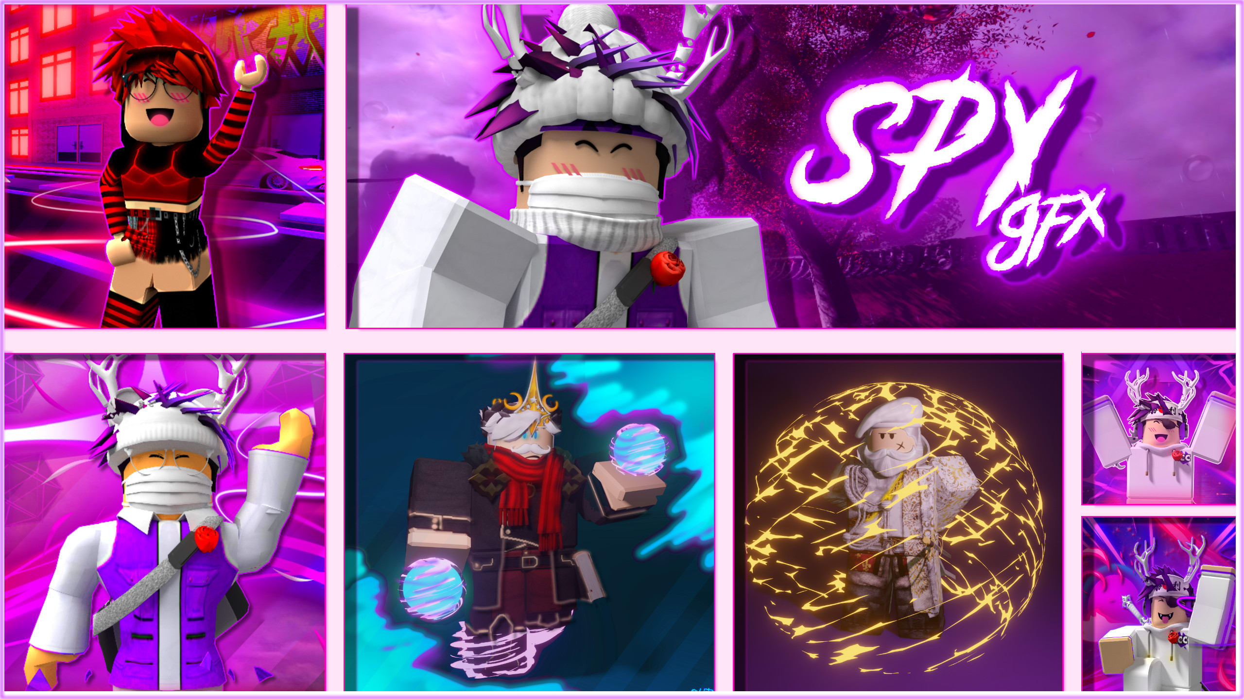 Make high quality gfx for your roblox group by Hypershard108