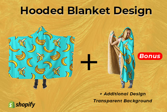 Download Design Your Hooded Blanket Mockups By Wuhleed Fiverr