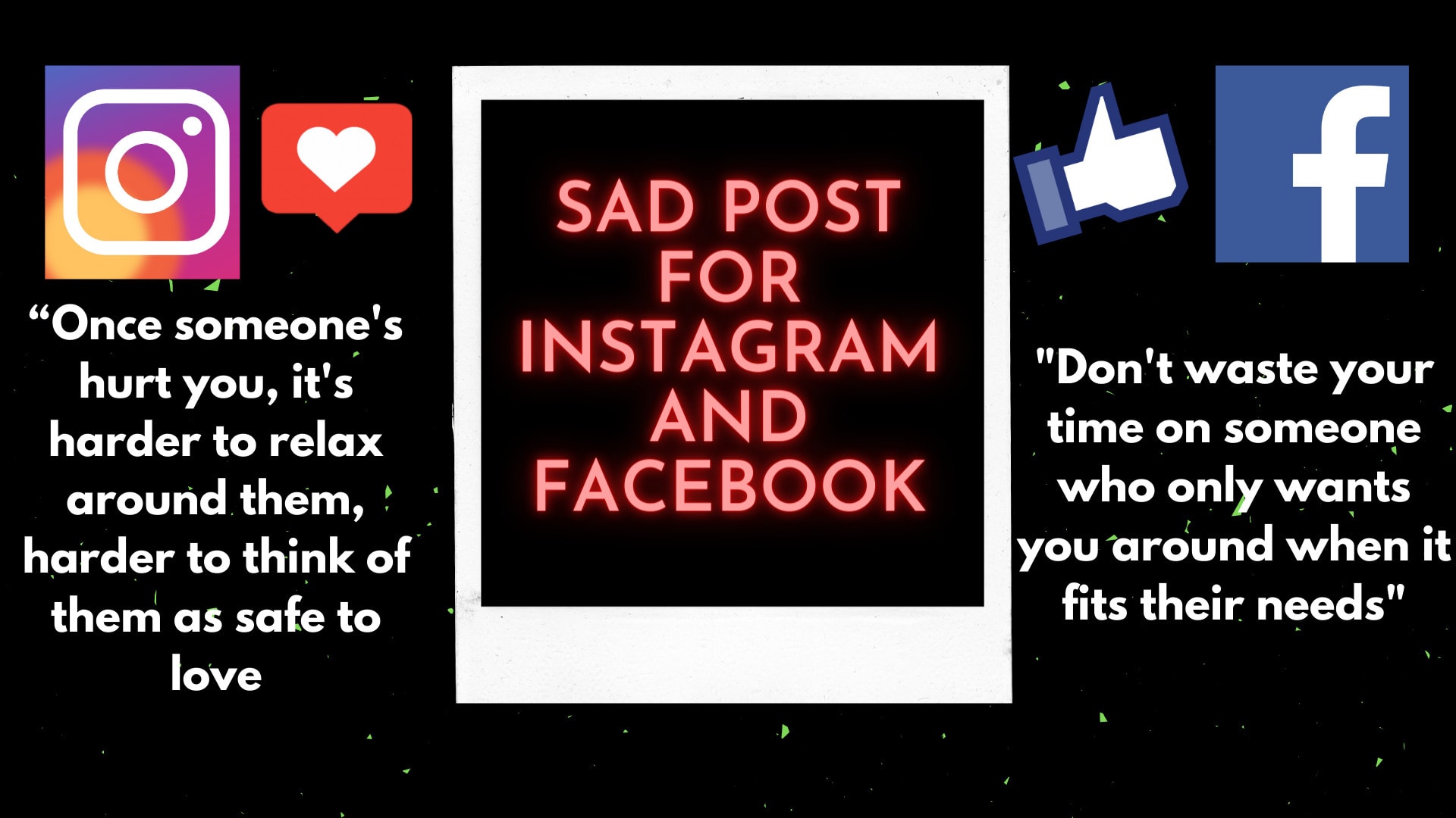 Create Sad Quotes For Instagram Or Facerbook By Lydzzsoriano Fiverr