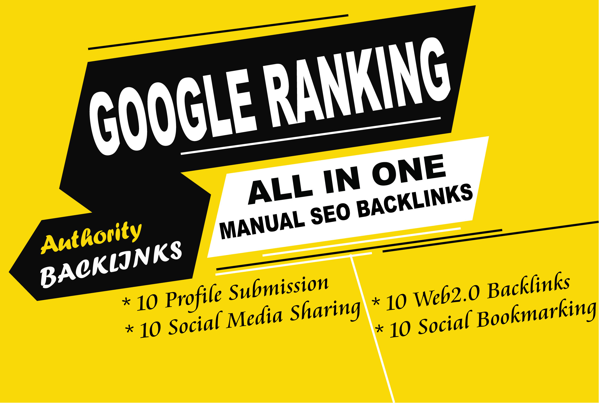 I will do 50 all in one high quality seo backlinks
