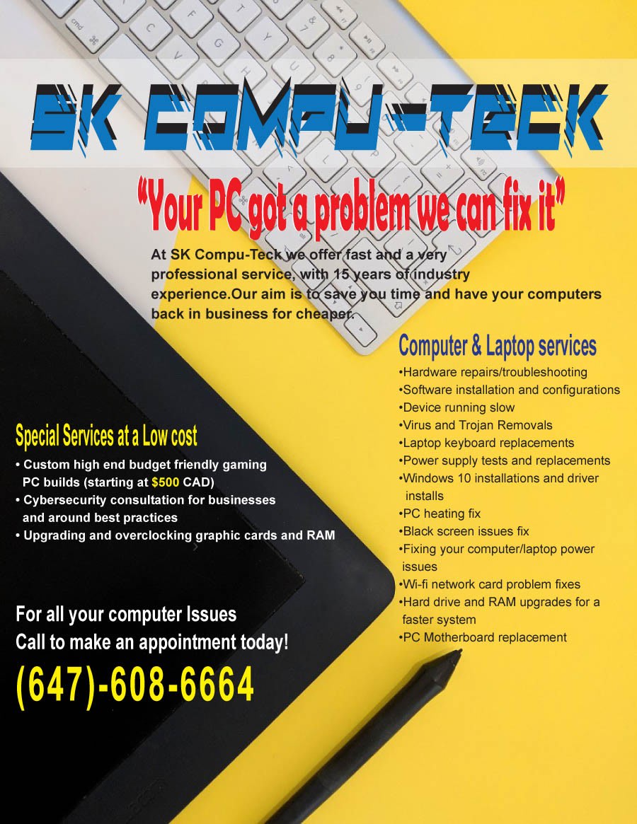 Provide Computer Repairs And It Consultation Services By Falconv5 Fiverr