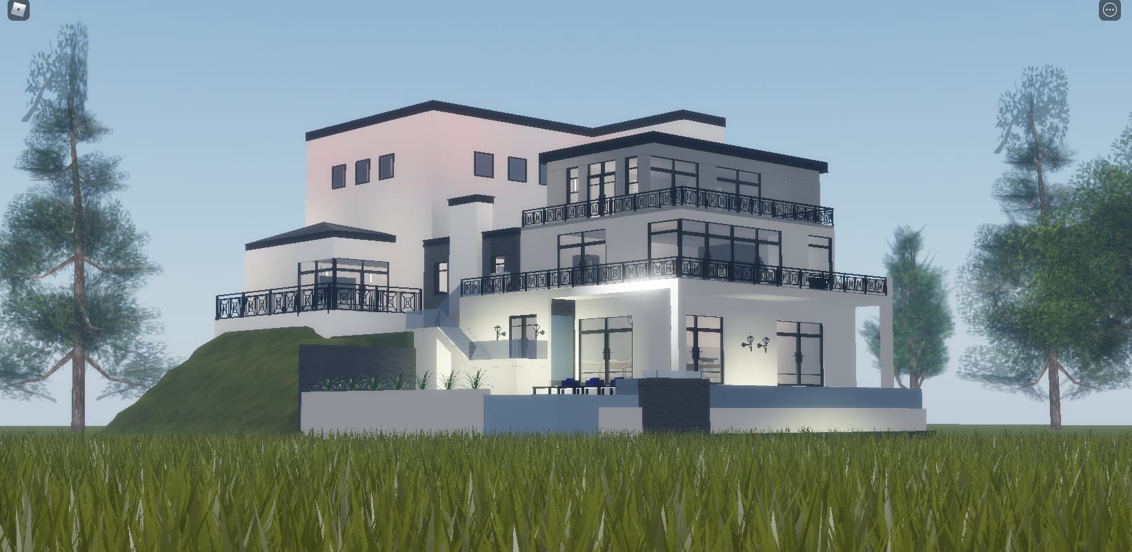 ROBLOX Studio  Modern House [Building and Designing] #2 