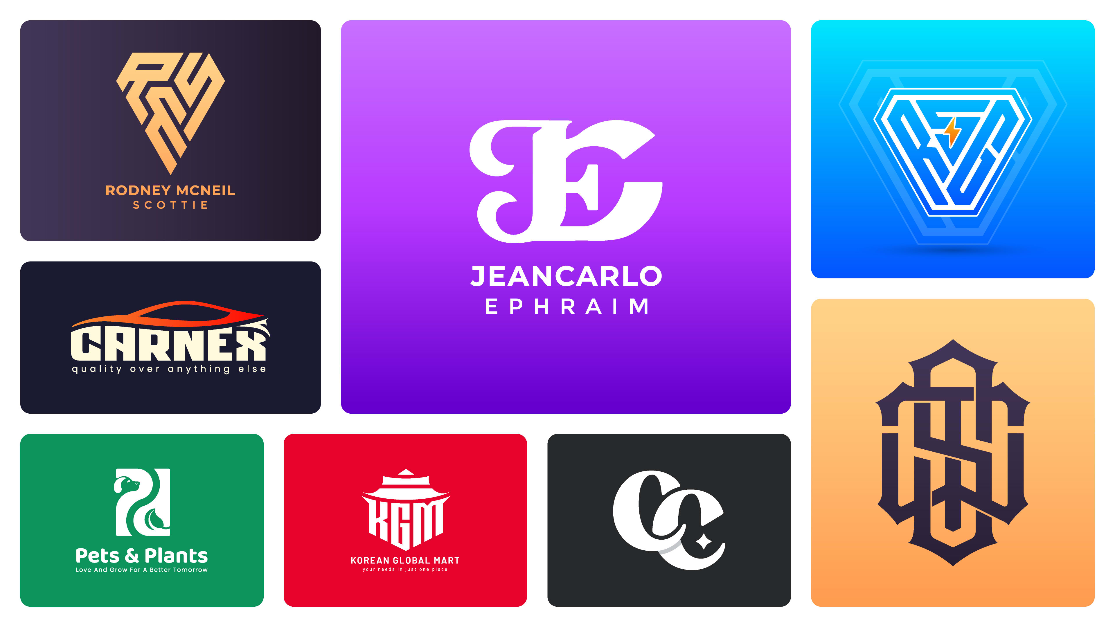 3 Fuentes De Monogramas Iniciales