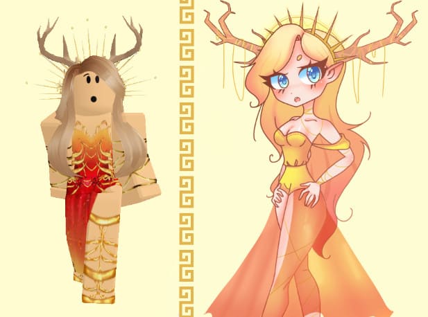 Draw your minecraft skin, roblox avatar into anime style by