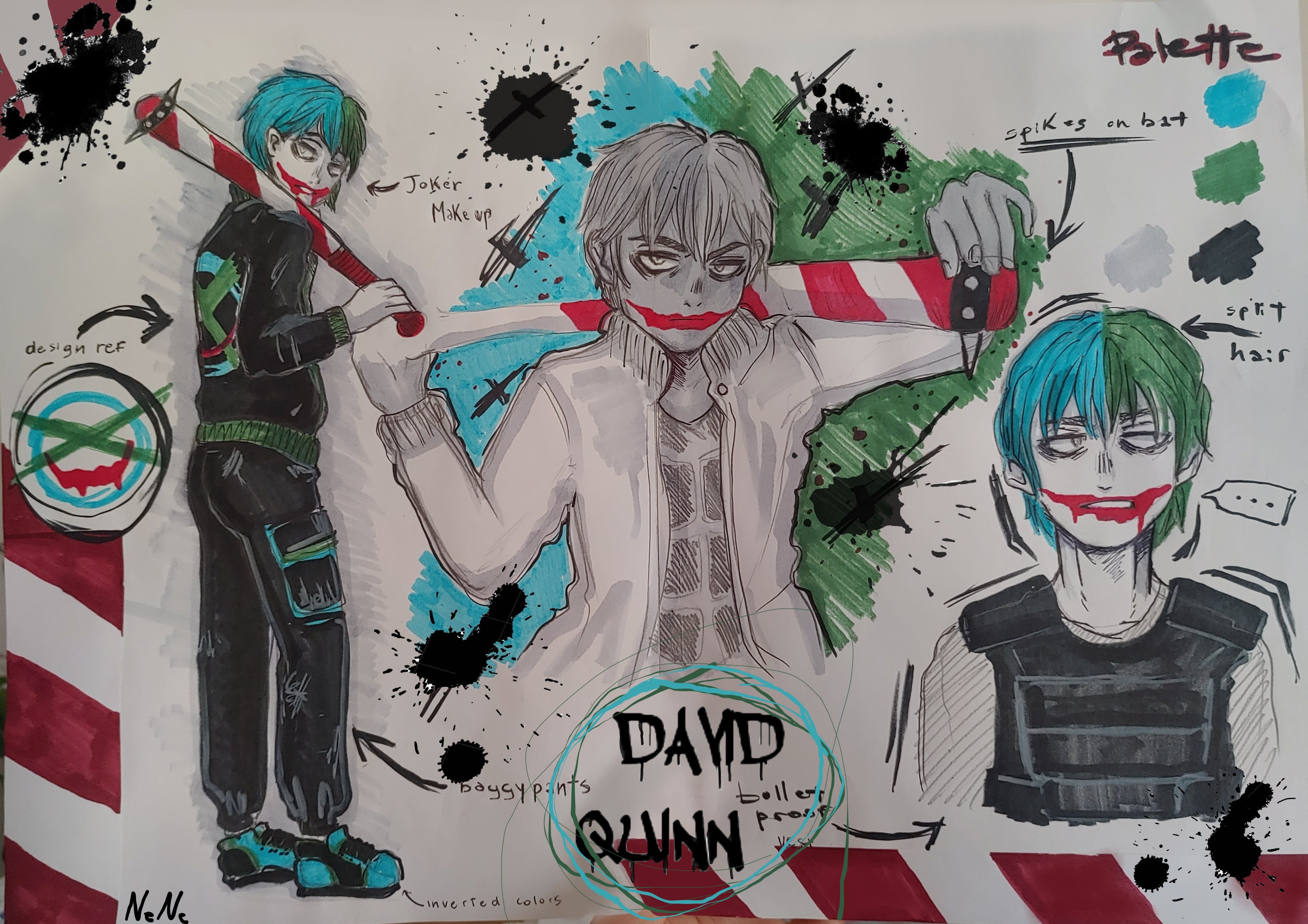 Draw your character in my hero academia style by Artfulnene8 | Fiverr