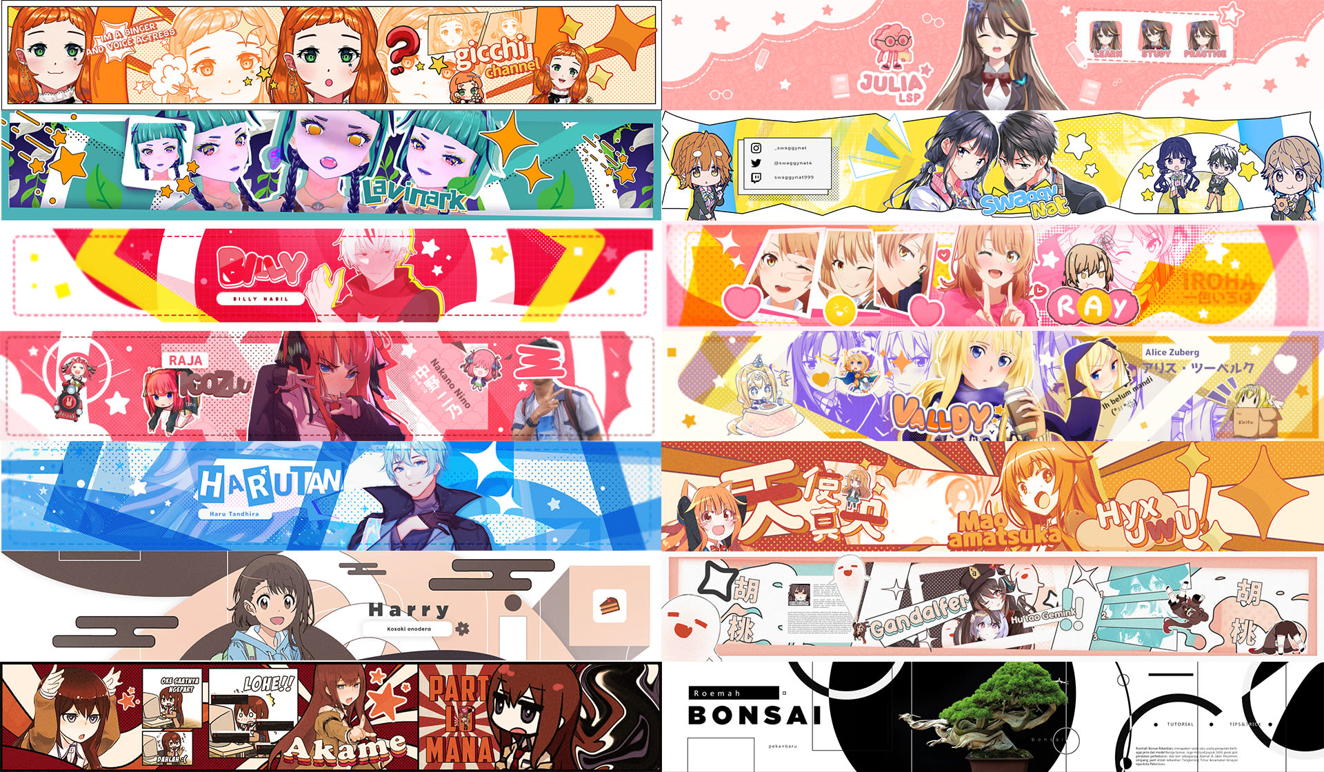 Design Anime Or Vtuber Stream Overlay For Twitch By Pranavxx Fiverr ...