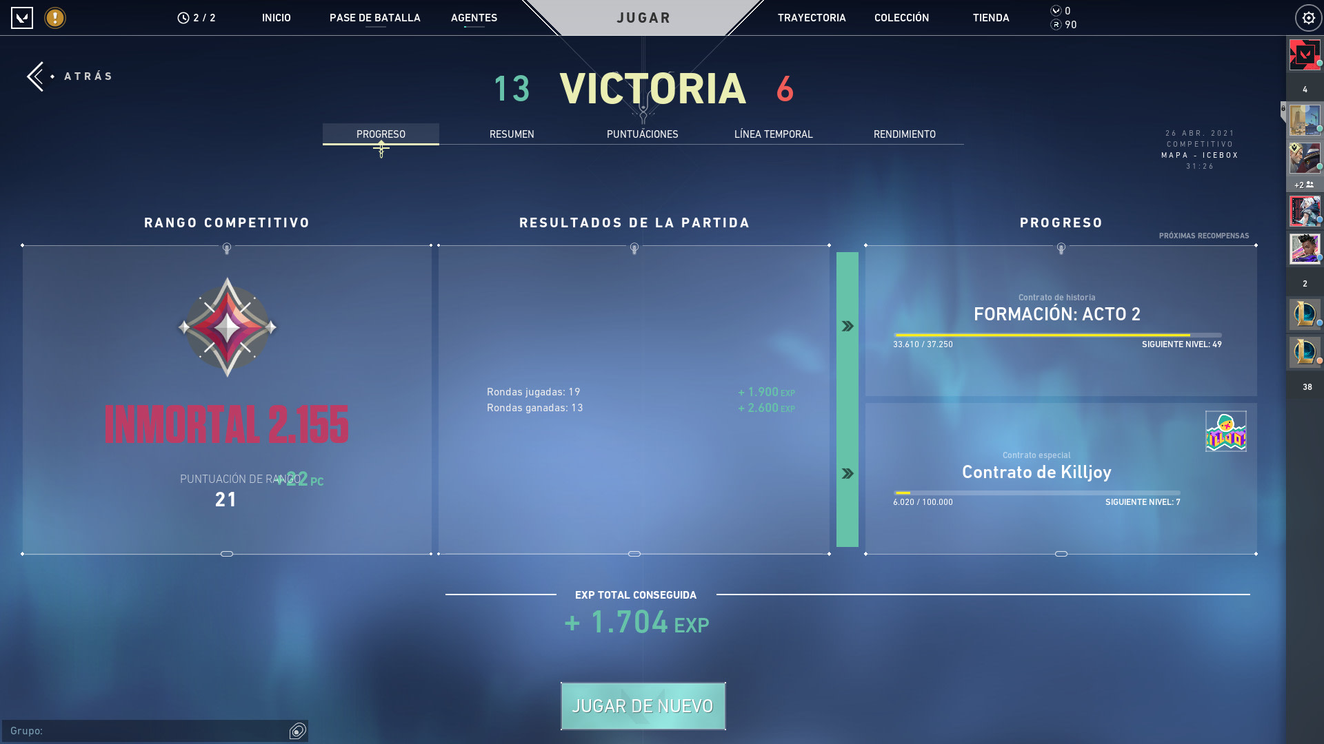 Empezamos con el Eloboost - Boosteo Cuentas Valorant Latam