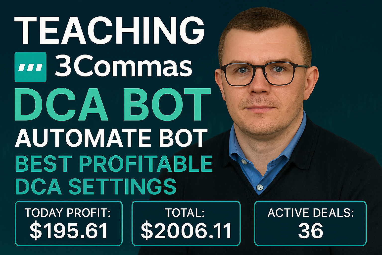 Teach you 3commas strategies to setup your crypto trading bot by  Norbertcsibi | Fiverr