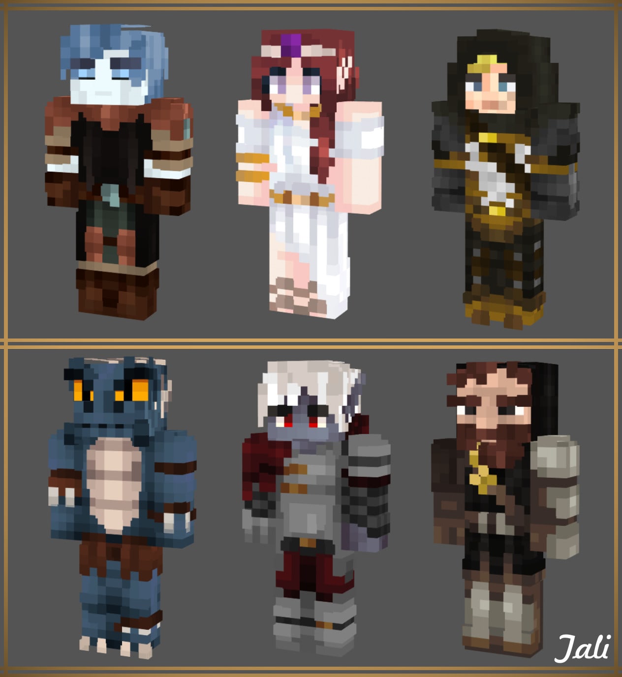 Design you a professional high quality minecraft skin by Talinom | Fiverr