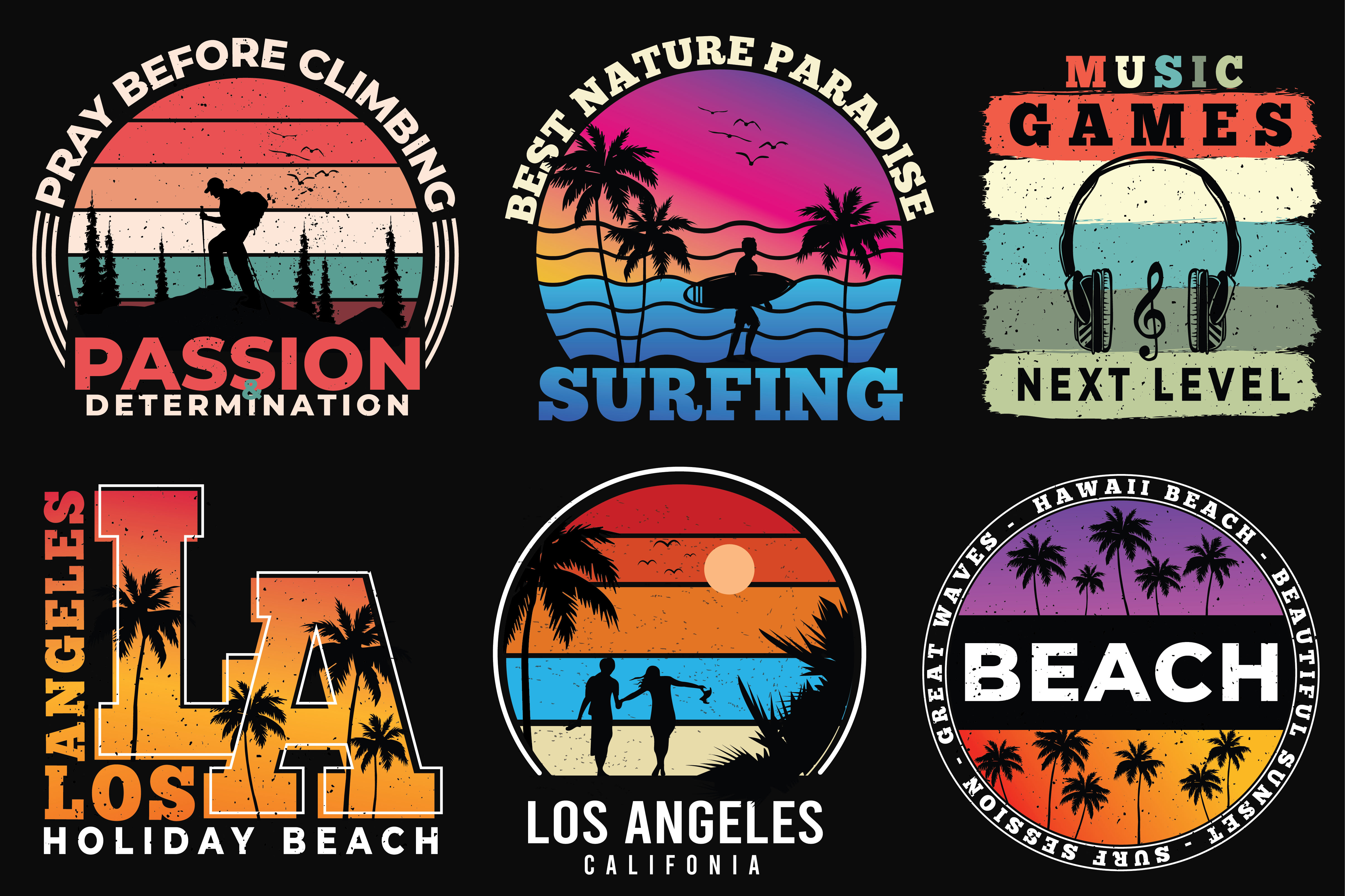 Los Angeles T-Shirts, Unique Designs