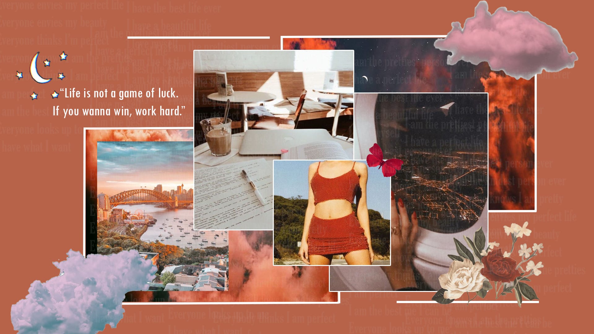 Make An Aesthetic Vision Board For You To Manifest Everything By Remezz Fiverr
