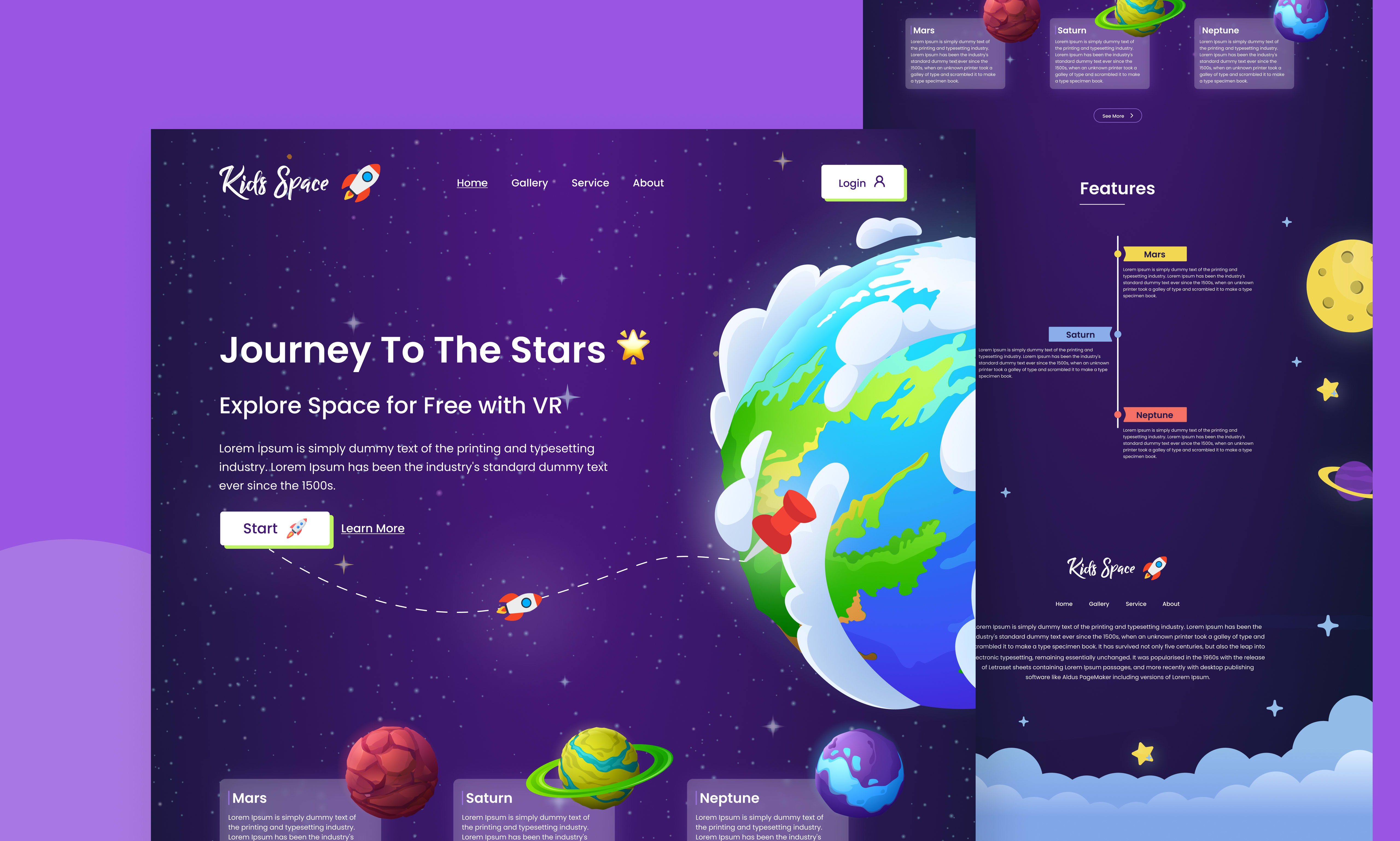 create premium quality landing page ui ux in figma