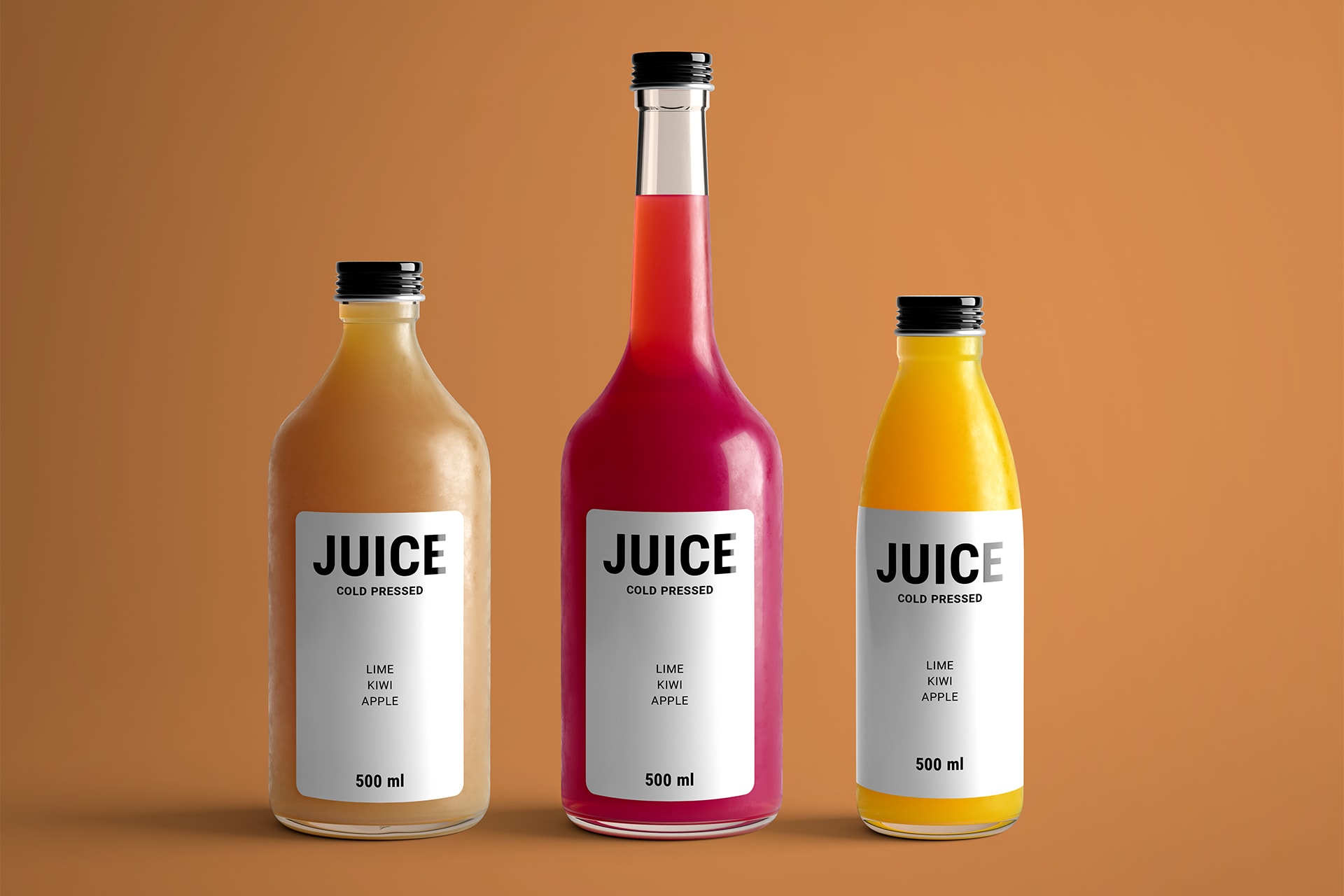 Design professional juice bottle label by Tayebah_iqbal