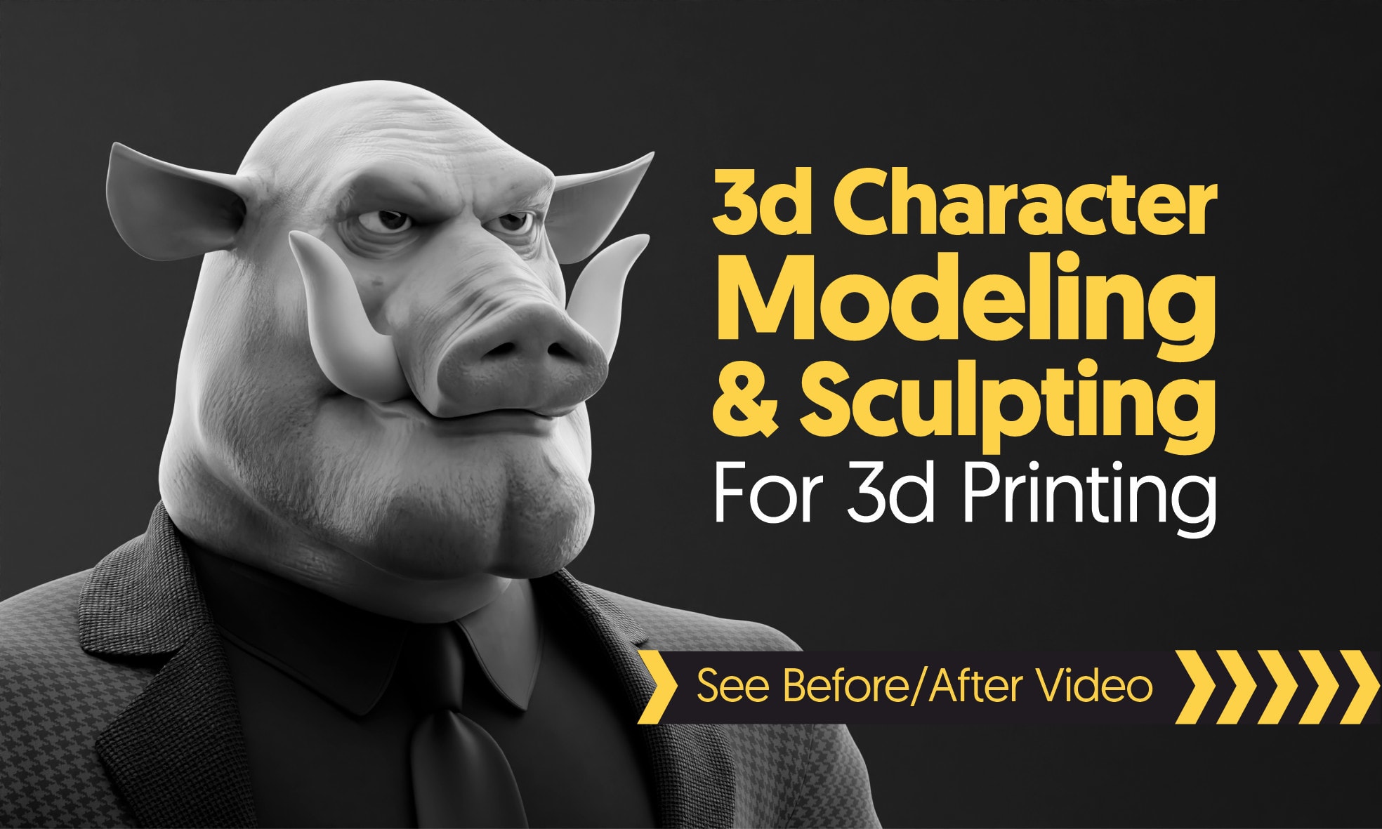 Sculpt a 3d character model for stl 3d printing, dnd, nft by