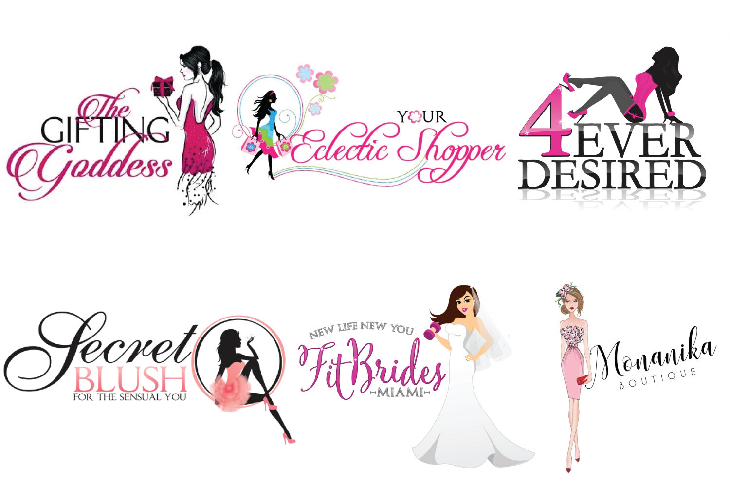 design fashion boutique and clothing logo