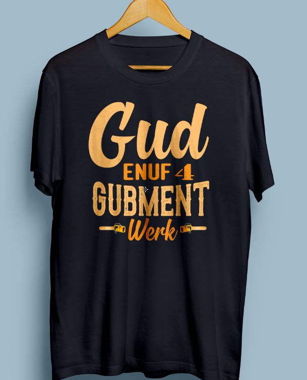 awesome typography t shirt design 